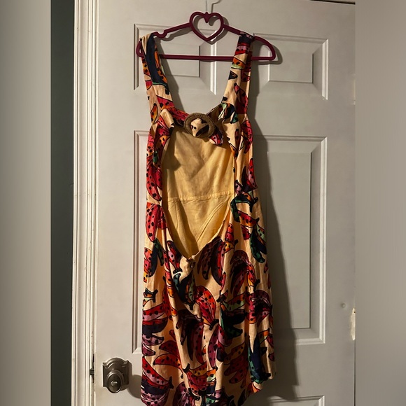 NWT - Farm Rio banana bunch belt back dress - XL - Picture 7 of 8
